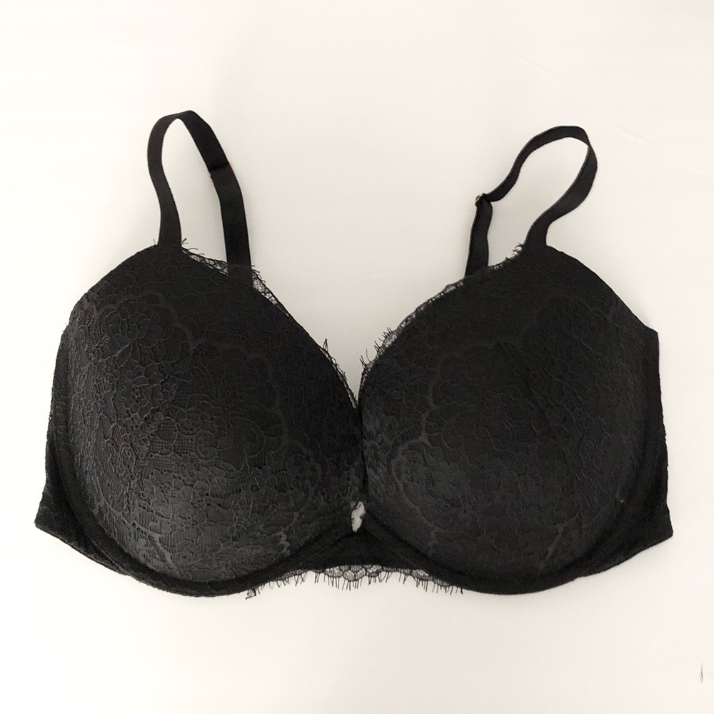 VS Dream Angels Push Up Bra 38DD Black